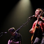 Phillip Phillips performs at the Akron Civic Theatre in Akron, Ohio on February 17th, 2013. (Photo Credit: Carl Harp / CBS Radio Cleveland)