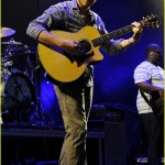 Phillip Phillips performs during the Born and Raised World Tour 2013