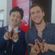 Phillip Phillips before his performance on Sukkiri. Photo: @ntv_sukkiri