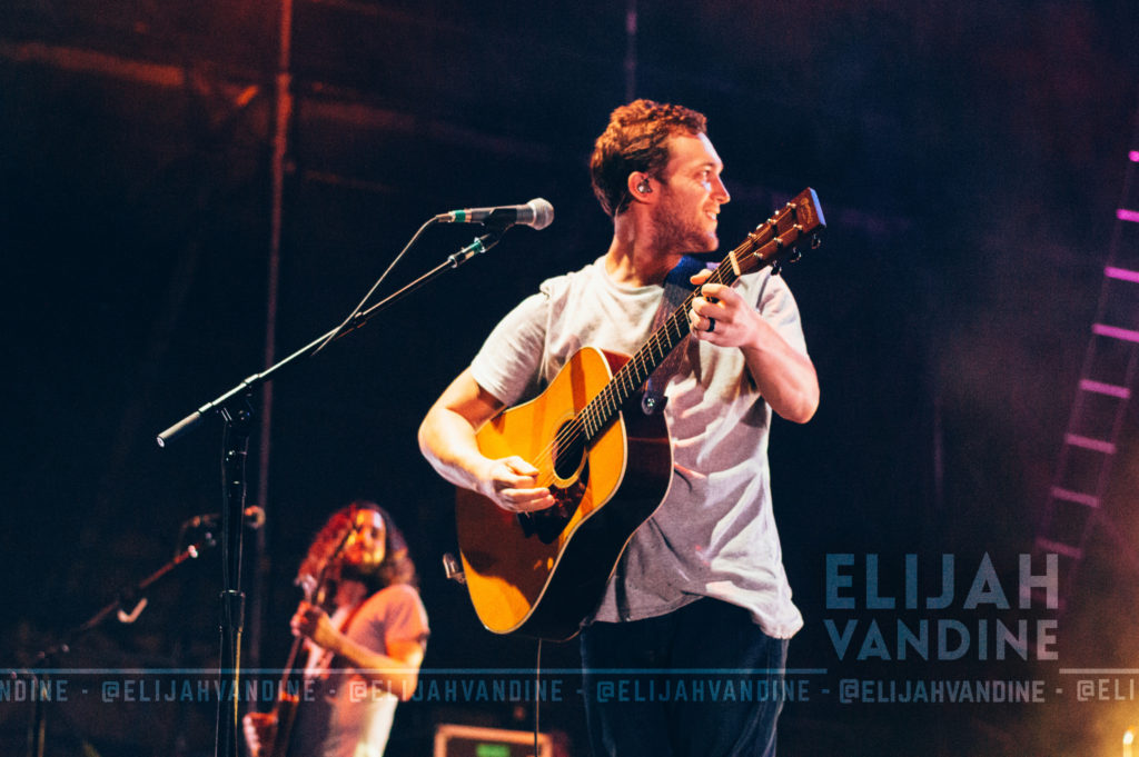 Phillip Phillips rocks the stage at White River State Park in Indianapolis, Indiana. Photo: Elijah 